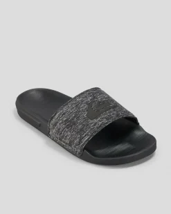 Quiksilver Odian Slides Grey/black Best