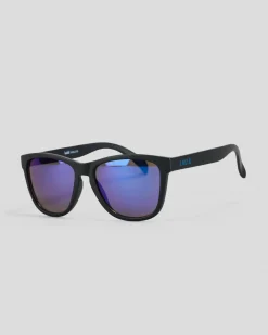 Lucid Odyssey Sunglasses Black/ Blue Hot