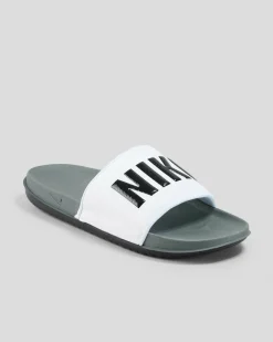 Nike Off Court Slides Dark Grey/black-white Sale