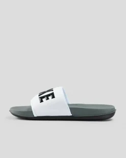Nike Off Court Slides Dark Grey/black-white Sale