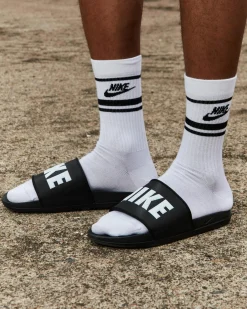 Nike Offcourt Slides Black/white-black Outlet