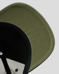 Thunder OG Grenade Trucker Cap Black/olive Clearance