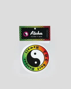 Town & Country Surf Designs OG Sticker Pack Multi Hot