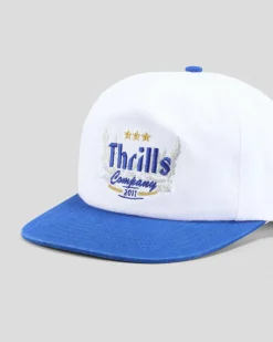 Thrills OG Strength 5 Panel Cap White New