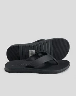 Reef Ojai Classic Sandals Black New