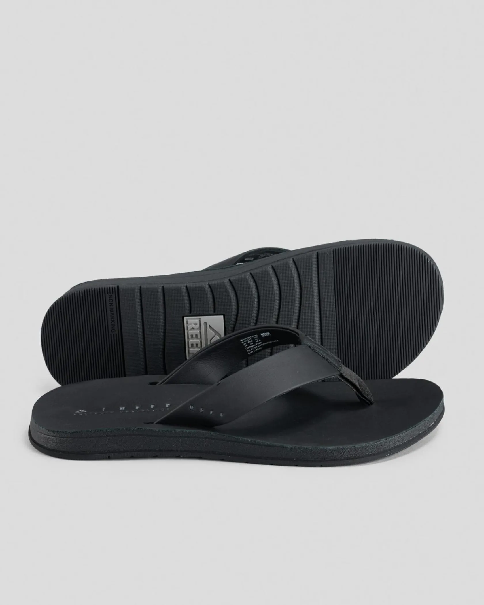 Reef Ojai Classic Sandals Black New