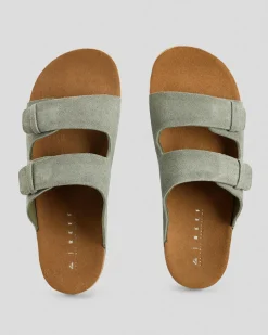 Reef Ojai Two Bar Sandals Faded Olive Outlet
