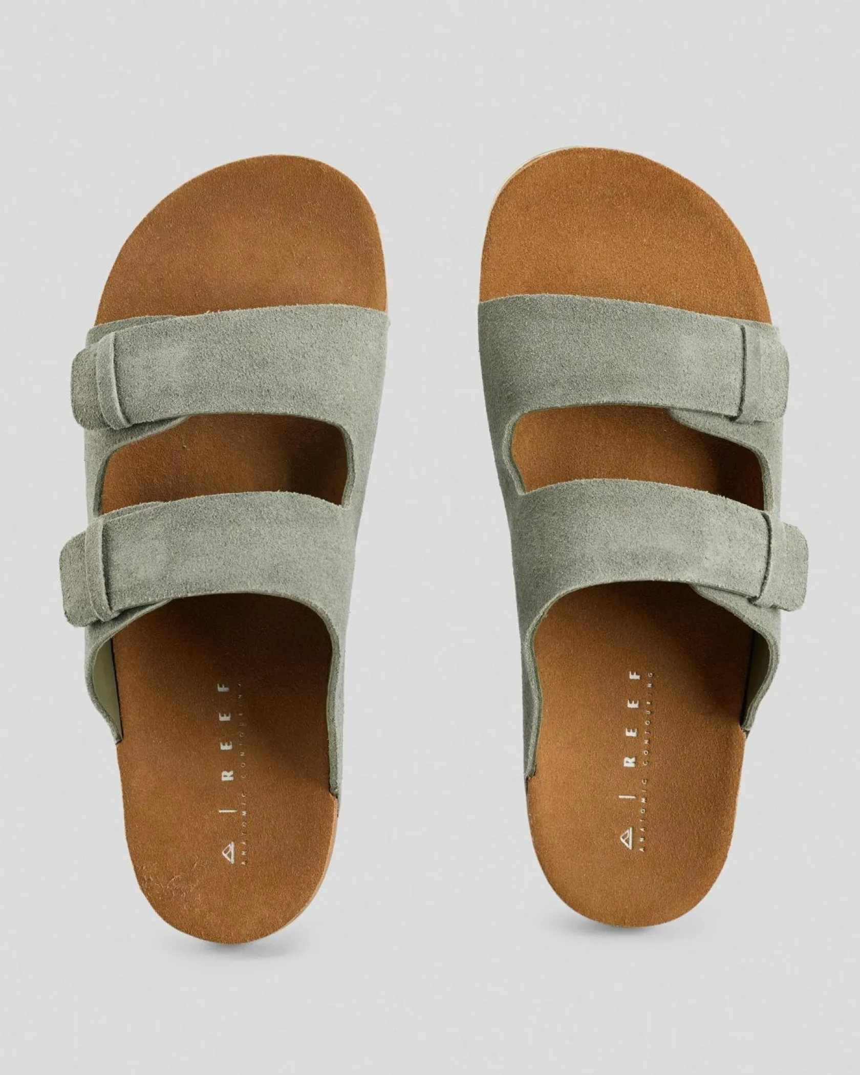 Reef Ojai Two Bar Sandals Faded Olive Outlet