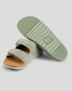 Reef Ojai Two Bar Sandals Faded Olive Outlet