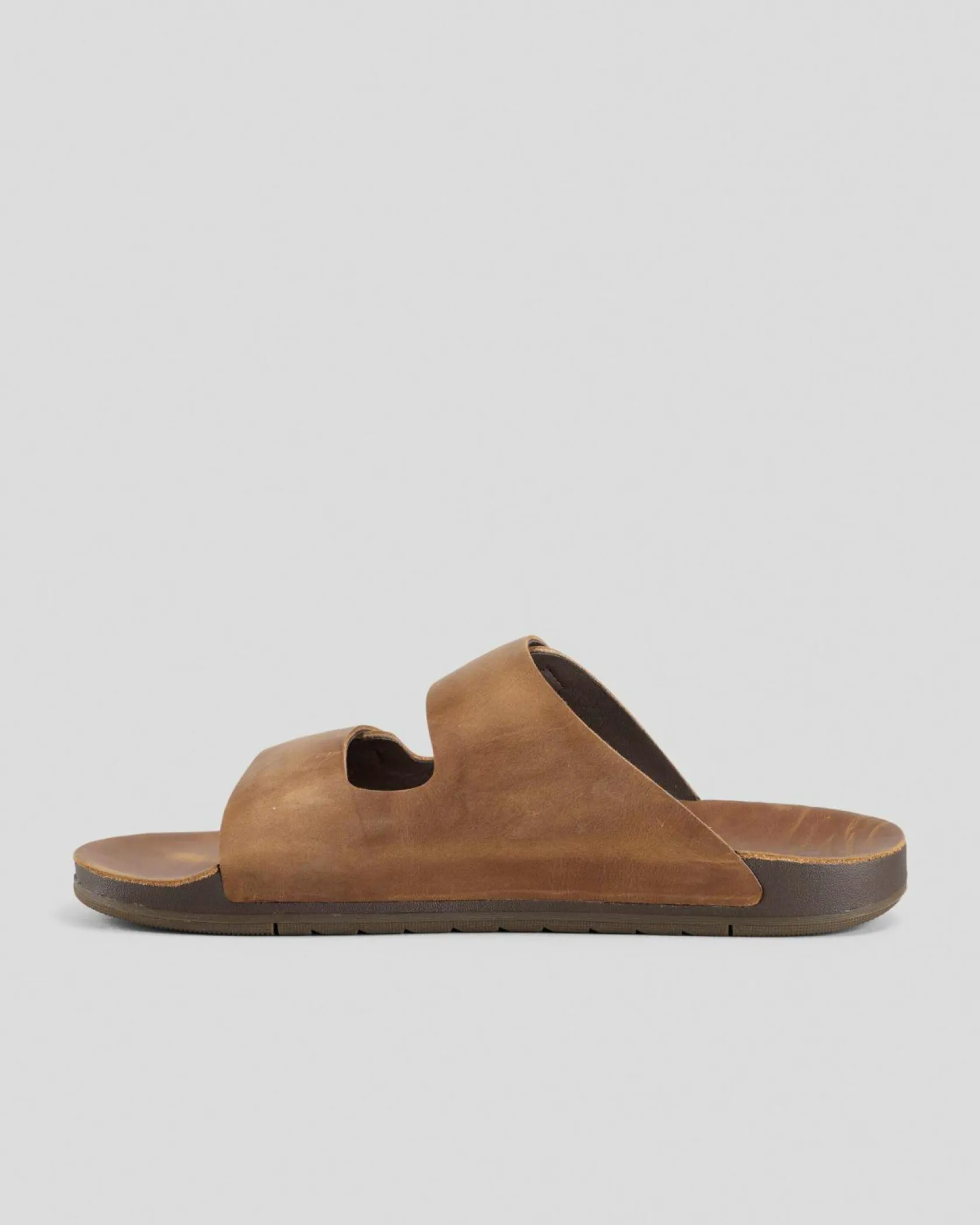Reef Ojai Two Bar Sandals Dark Brown New