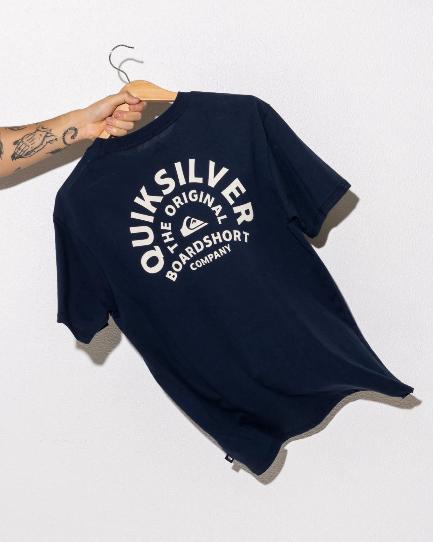Quiksilver On Target T-Shirt Dark Navy Hot