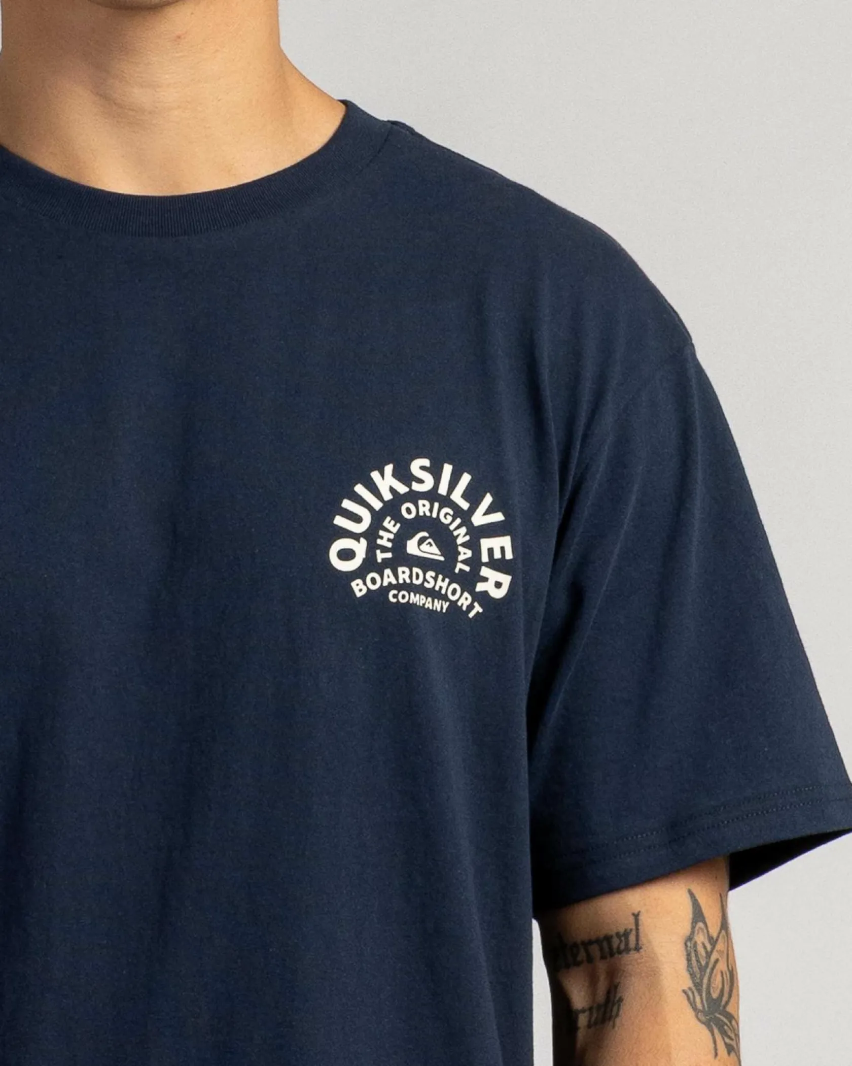 Quiksilver On Target T-Shirt Dark Navy Hot