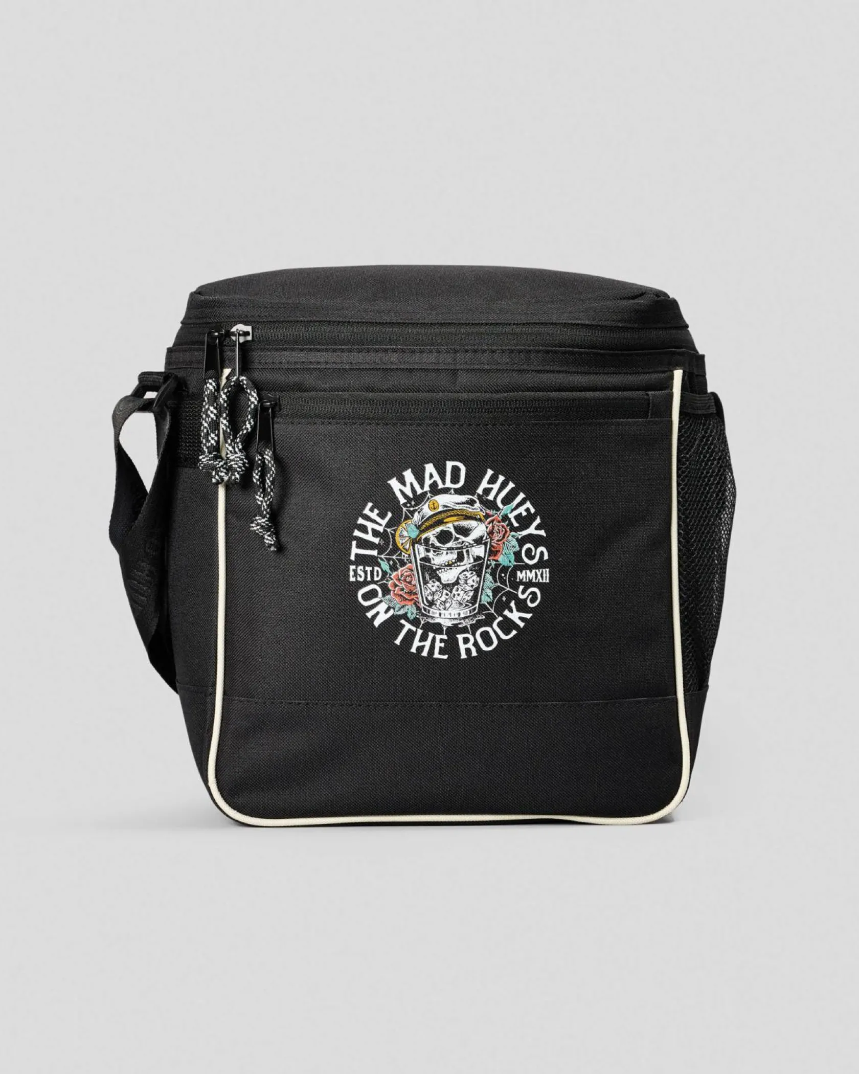 The Mad Hueys On The Rocks Cooler Bag Black New