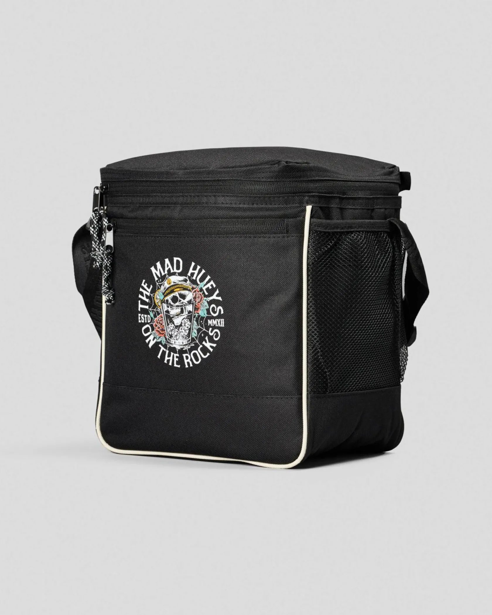 The Mad Hueys On The Rocks Cooler Bag Black New