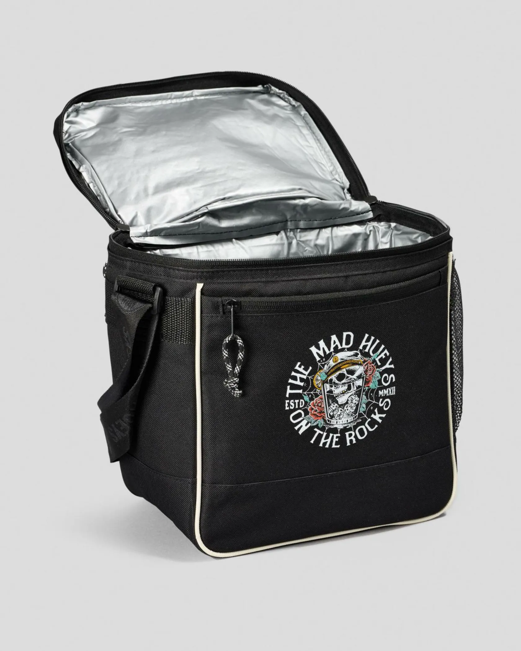 The Mad Hueys On The Rocks Cooler Bag Black New