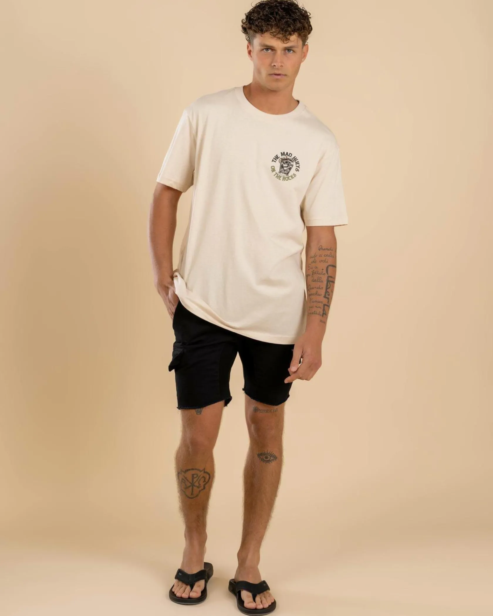 The Mad Hueys On The Rocks T-Shirt Cement Online