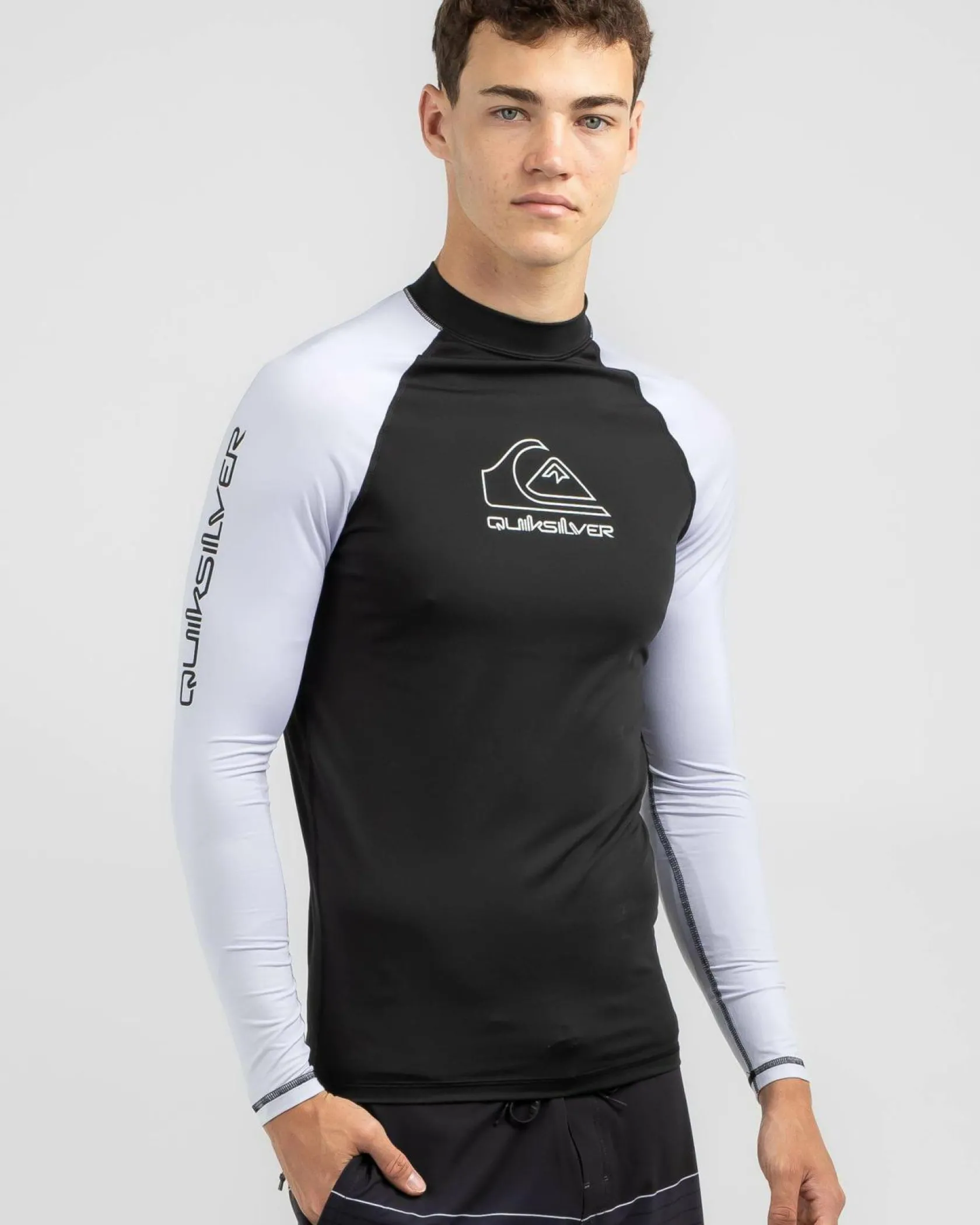 Quiksilver On Tour Long Sleeve Rash Vest Black Online