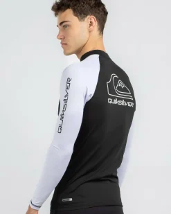 Quiksilver On Tour Long Sleeve Rash Vest Black Online