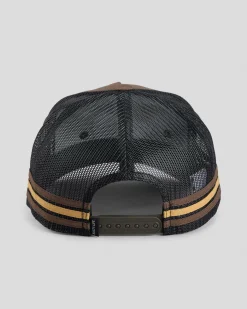 Salty Life Once Bitten 3.0 Trucker Cap Chocolate