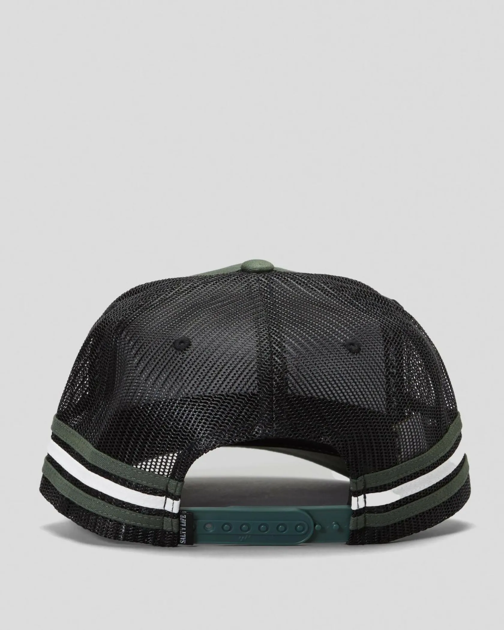Salty Life Once Bitten 3.0 Trucker Cap Army Green/black Sale