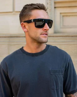 Carve Onyx Polarised Sunglasses Matt Black Outlet