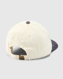 Rusty Orbit Cord Six Panel Cap Coal Online