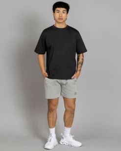 Sparta Ordain Elastic Waist Shorts Lt Grey Hot