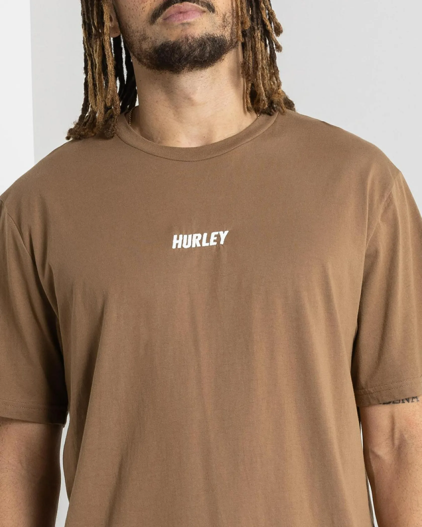 Hurley Organic Fastlane T-Shirt Cocoa Cream
