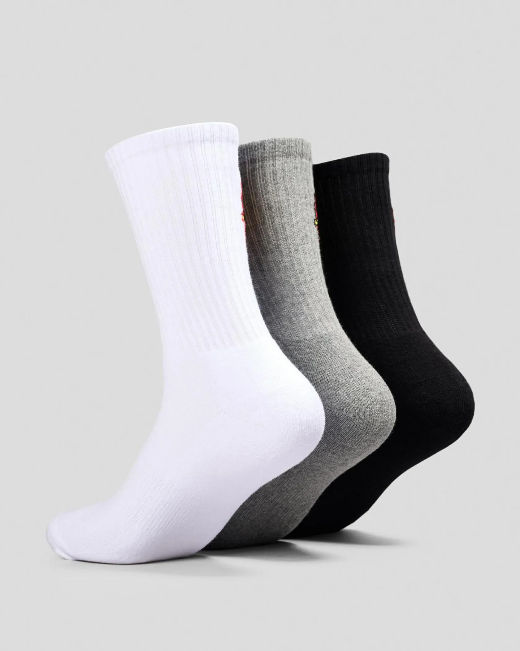 Santa Cruz Other Dot Crew Socks 3 Pack Black-white-gmarle Discount