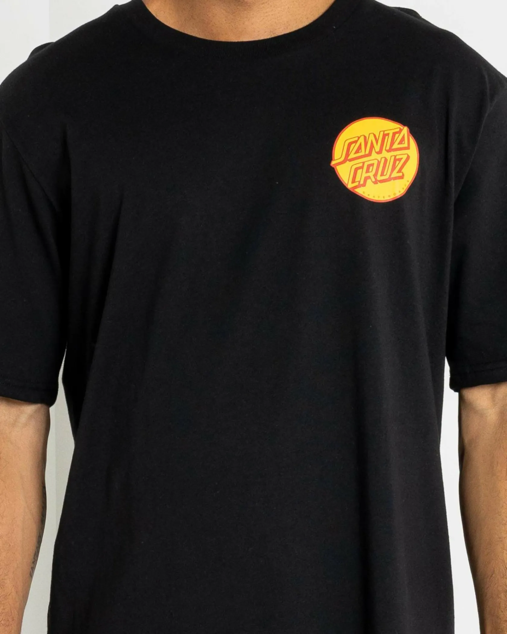 Santa Cruz Other Dot MFG Hand T-Shirt Black