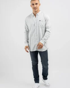 Rip Curl Ourtime Long Sleeve Shirt Off White Hot