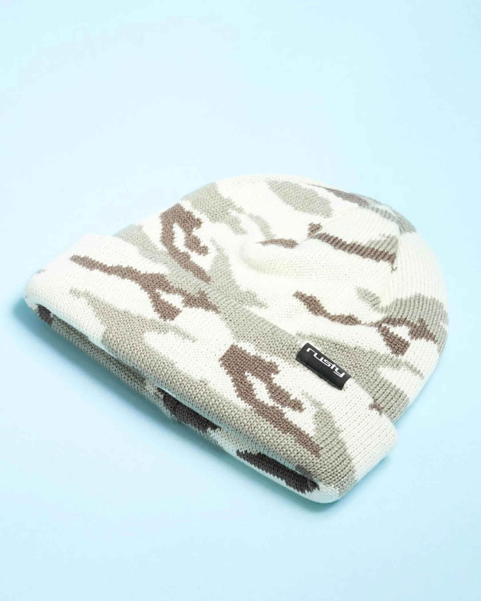 Rusty Out of Mind Beanie Camo Outlet