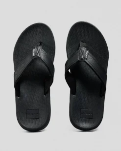 Skylark Overboard Thongs Black New