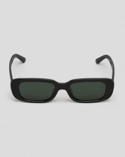 Happy Hour Oxford Polarised Sunglasses Gloss Black Outlet