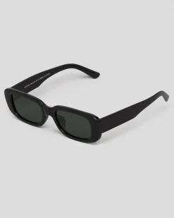Happy Hour Oxford Polarised Sunglasses Gloss Black Outlet