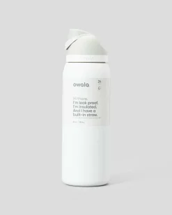 Owala 40oz FreeSip Stainless Steel Water Bottle White Clearance