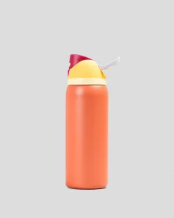 Owala 32oz FreeSip Stainless Steel Water Bottle Yellow/orange Hot