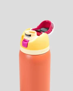 Owala 32oz FreeSip Stainless Steel Water Bottle Yellow/orange Hot