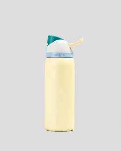 Owala 32oz FreeSip Stainless Steel Water Bottle Grey/yellow Best
