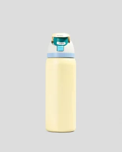 Owala 32oz FreeSip Stainless Steel Water Bottle Grey/yellow Best