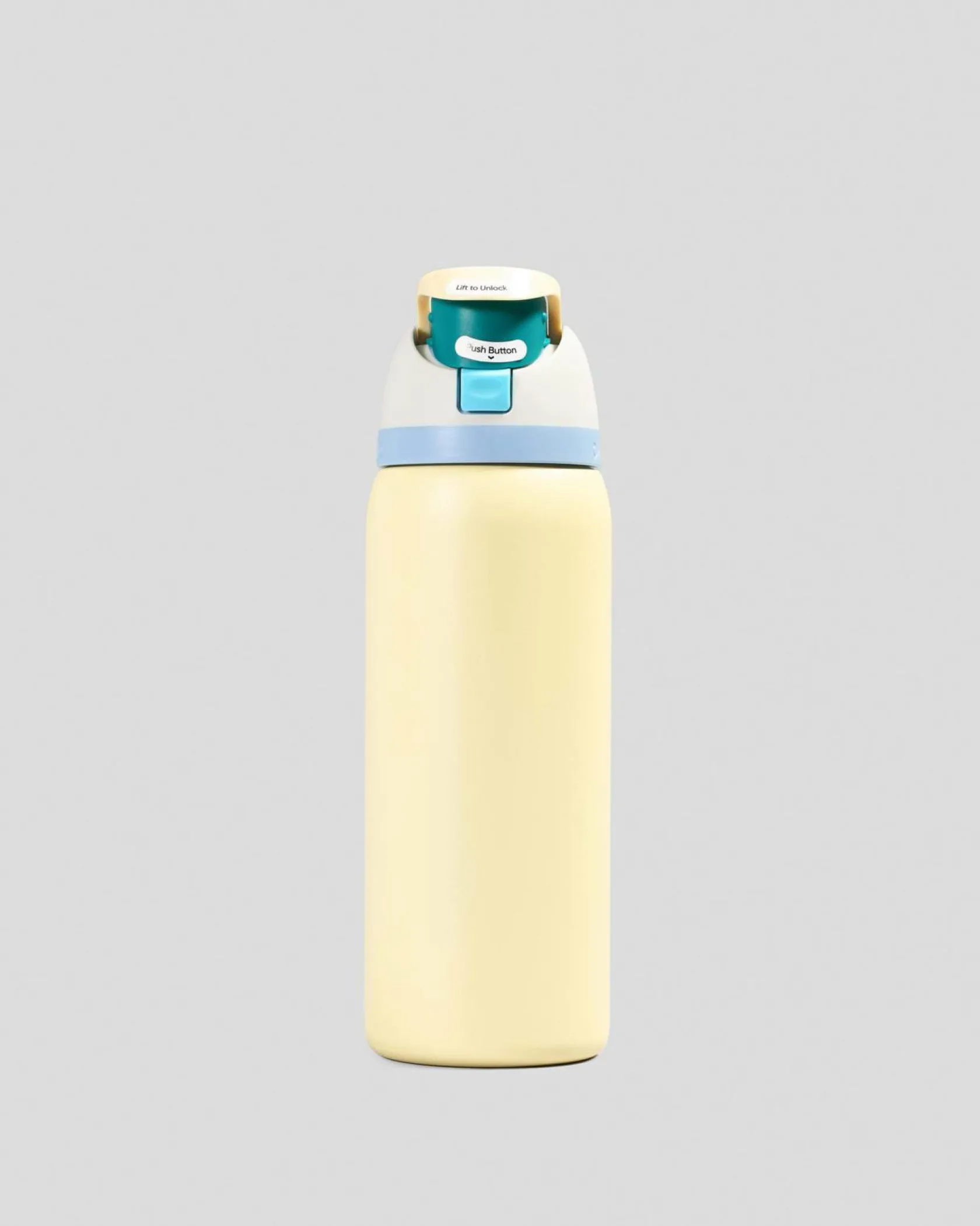 Owala 32oz FreeSip Stainless Steel Water Bottle Grey/yellow Best