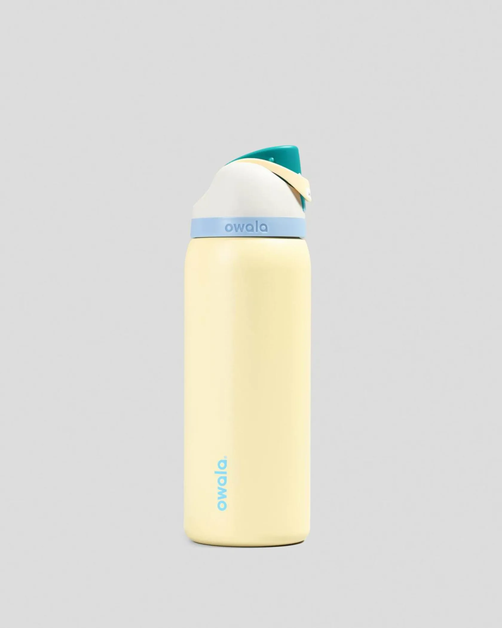 Owala 32oz FreeSip Stainless Steel Water Bottle Grey/yellow Best