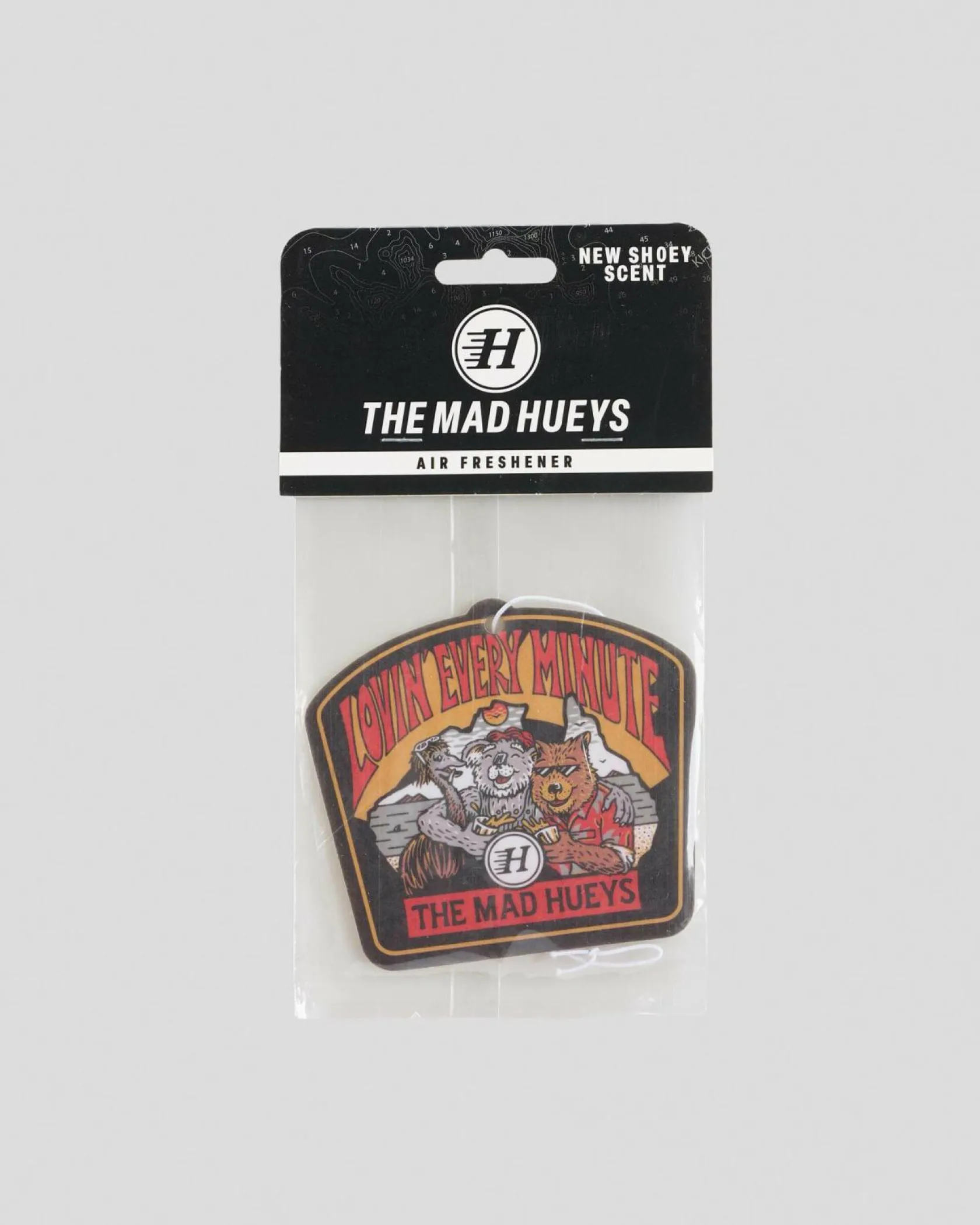 The Mad Hueys Oz Straya Air Freshener Black Discount