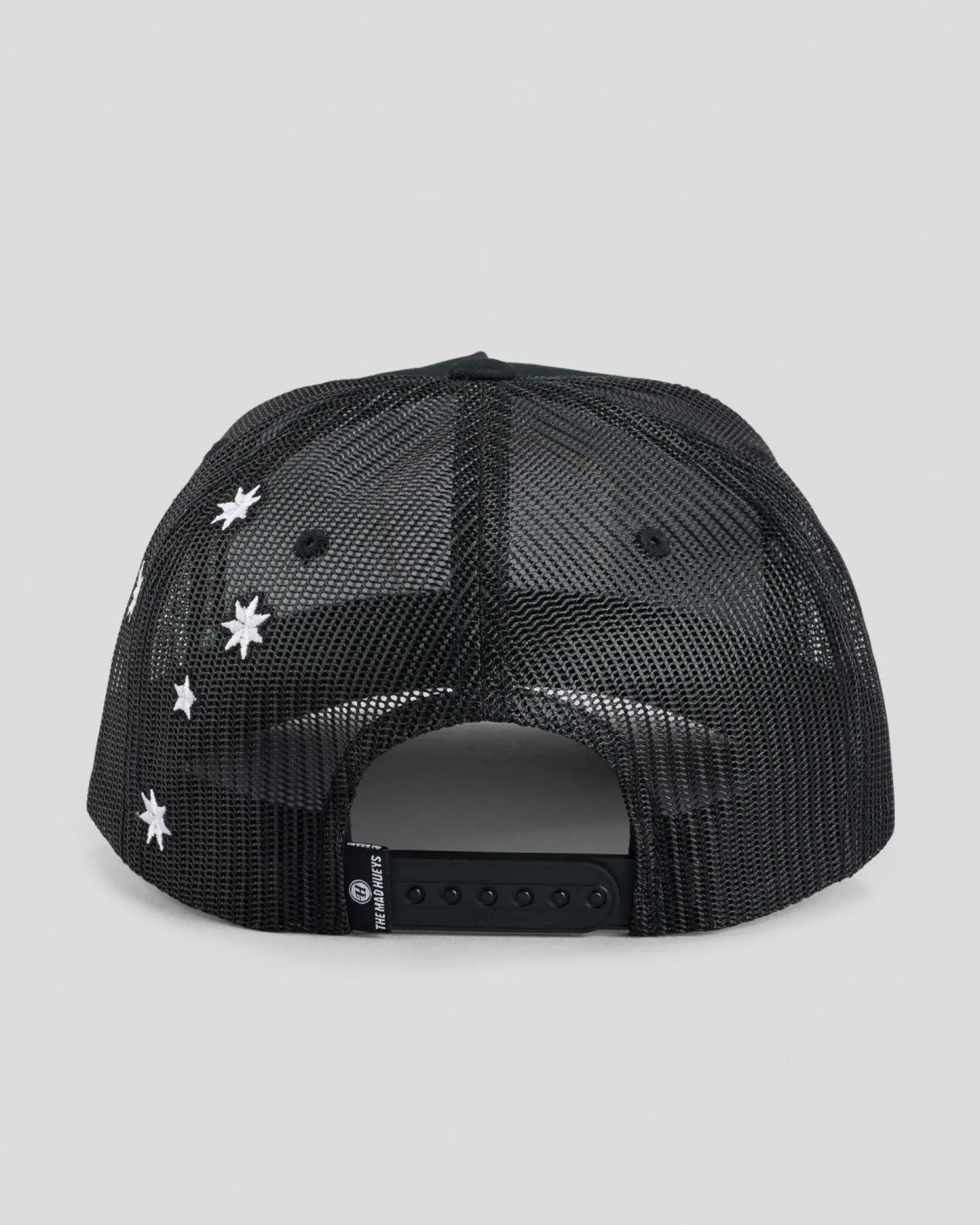 The Mad Hueys Oz Straya Trucker Cap Black New