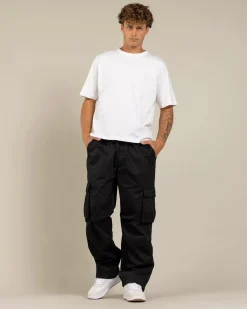 Nena & Pasadena P350 Parachute Pants Jet Black Sale