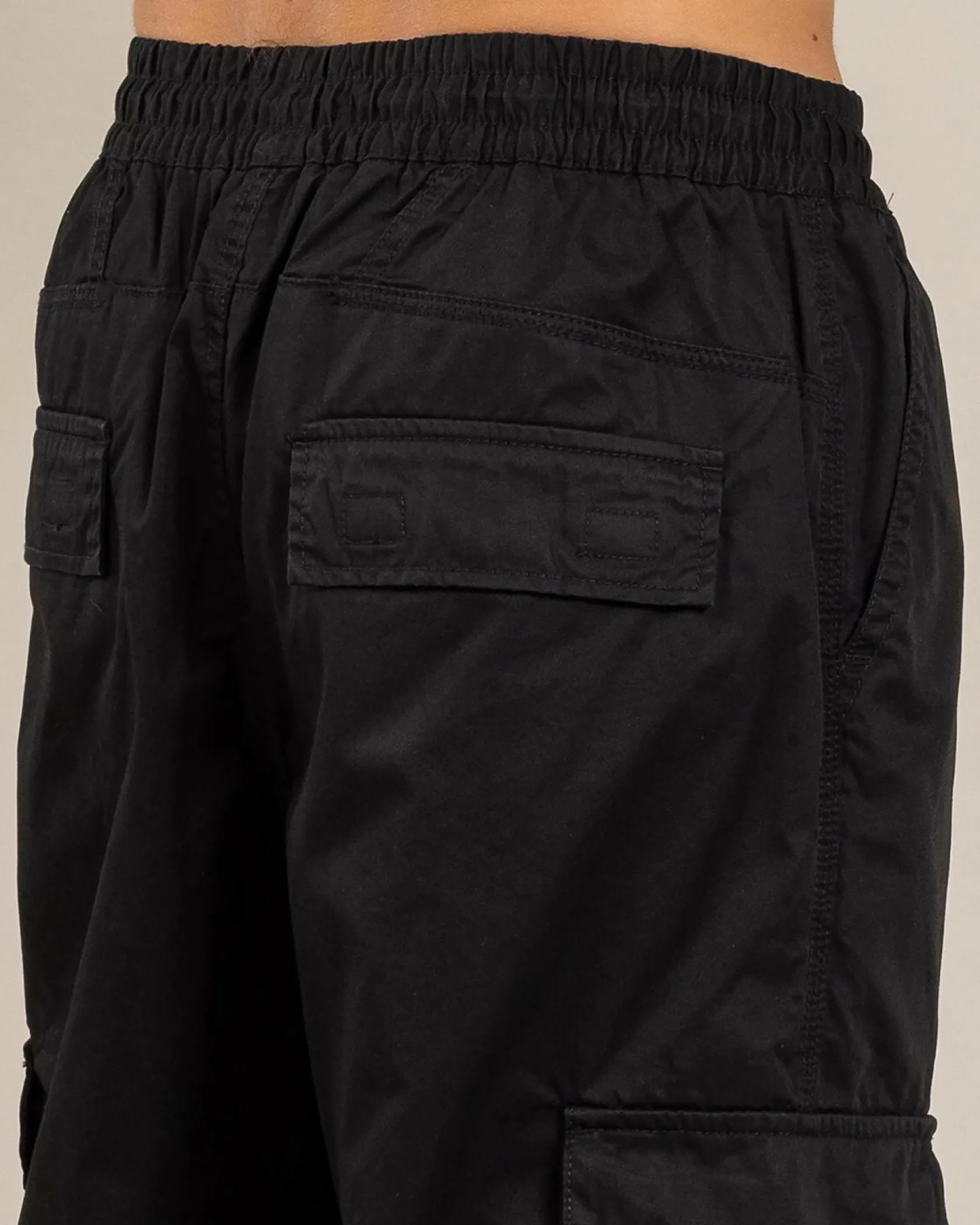 Nena & Pasadena P350 Parachute Pants Jet Black Sale
