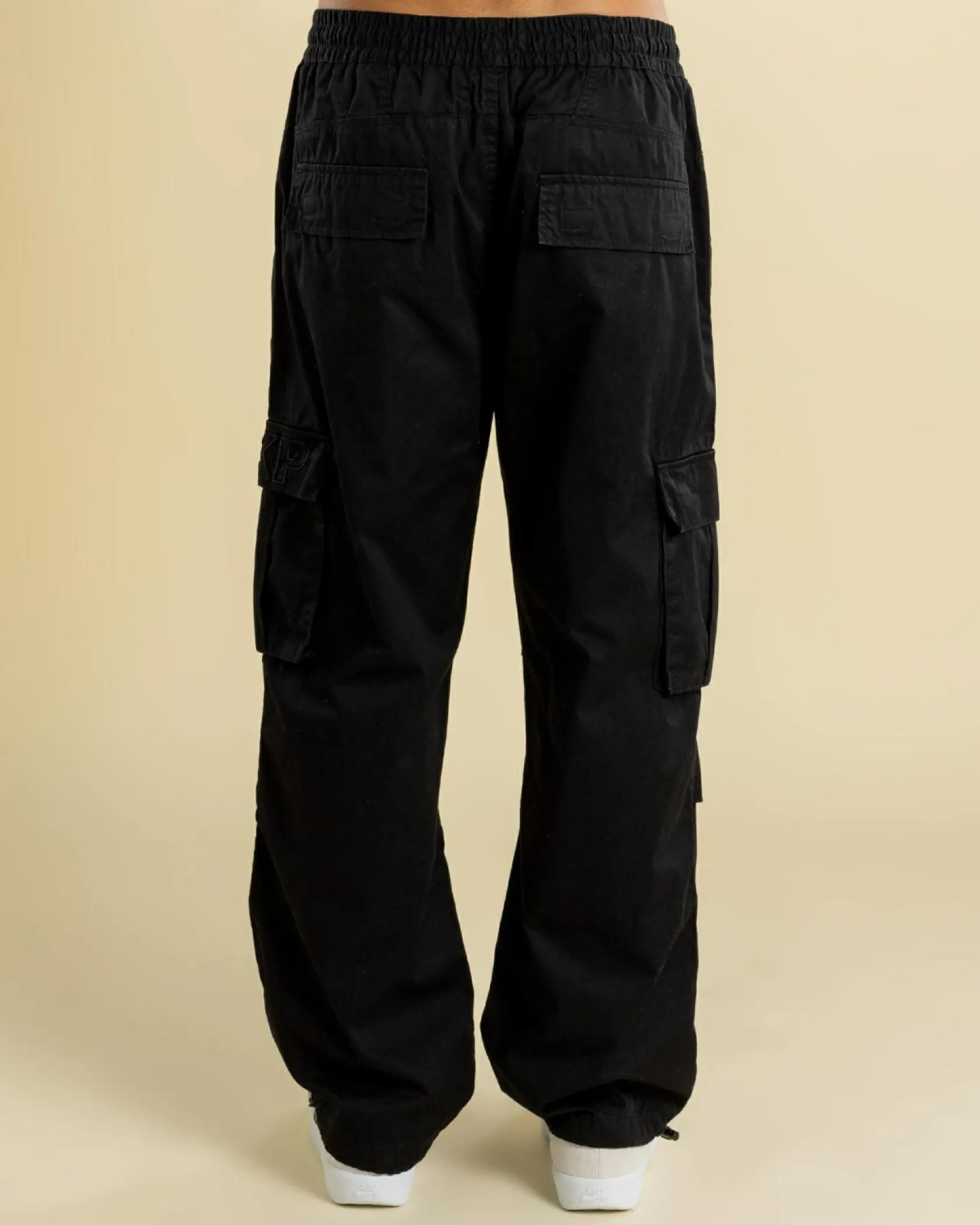 Nena & Pasadena P350 Parachute Pants Jet Black Discount