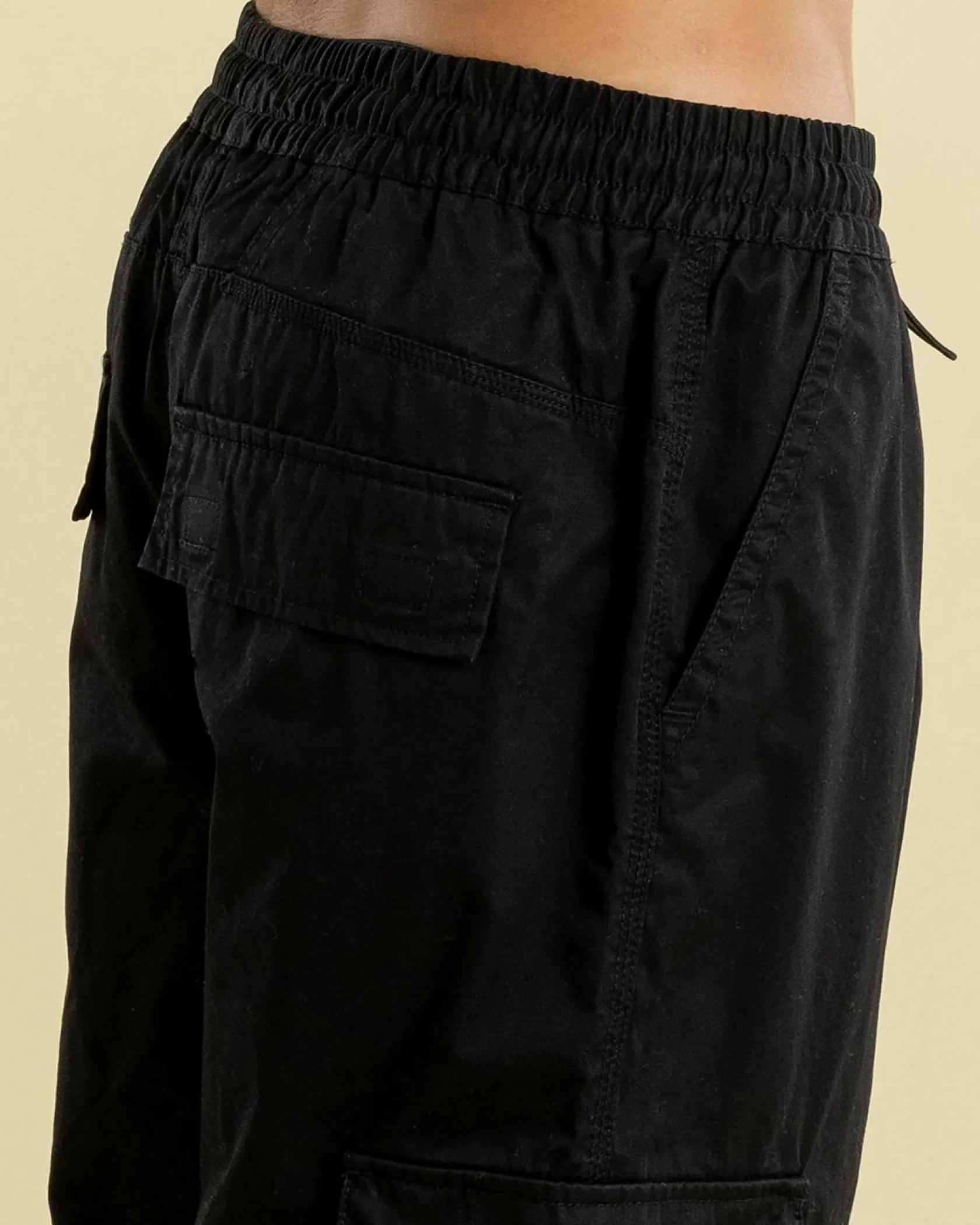 Nena & Pasadena P350 Parachute Pants Jet Black Discount