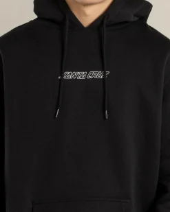 Santa Cruz Pace Ritual Hand Mono Strip Hoodie Black Outlet