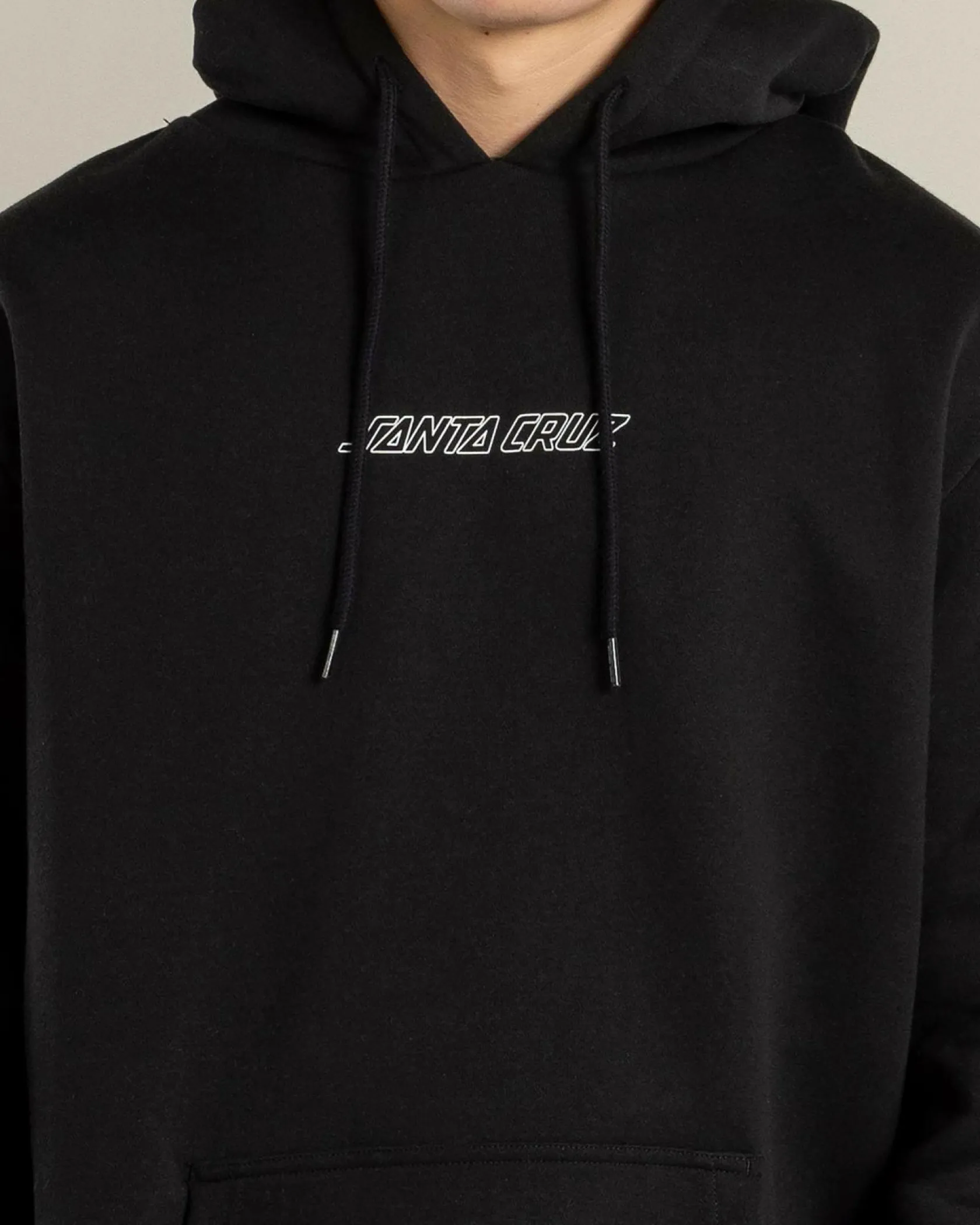 Santa Cruz Pace Ritual Hand Mono Strip Hoodie Black Outlet